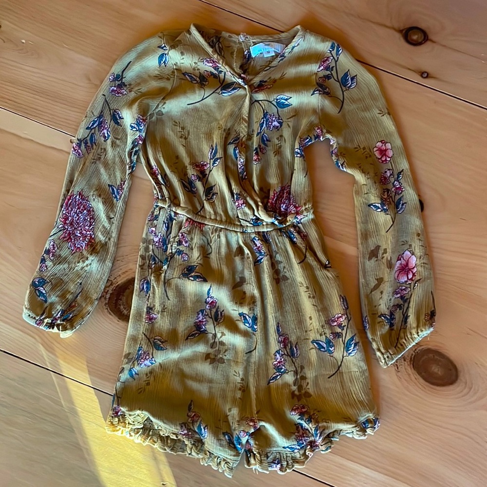 Long sleeved romper